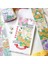 B Mr.paper 4 Stilleri 1 Adet/torba Kawaii Hayvanlar Uzun Şeritler Çıkartmalar Sevimli Karikatür Çiçekler Scrapbooking Süslemeleri Kırtasiye Çıkartmalar (Yurt Dışından) 5