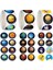 QY1590-100PCS 50-500PCS Çocuk Ödül Çıkartmaları Uzay Gezegen Etiket Okul Öğretmeni Ödül Öğrenci Scrapbooking Kırtasiye Günlükleri Etiket (Yurt Dışından) 2