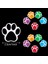 TZ002-500 Adet 100-500 Adet Karikatür Köpek Paw Çıkartmalar Buzdolabı Gitar Araba Laptop Etiketi Klasik Etiket Etiketleri Kızlar Dizüstü Karalama Defteri Çıkartmaları (Yurt Dışından) 3