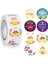 HY2022-92-50PCS 50-500PCS 1 Inç Yuvarlak Estetik Mutlu Doğum Günü Sticker Sevimli Ilginç Mühürler Kırtasiye Estetik Doğum Günü Gadget Çocuk (Yurt Dışından) 2