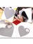 Silverlove Kalp 50 Adet/takım Renkli Çok Kullanımlı Sevimli Aşk Pentagram Şekli Kazı Kazan Kart Etiket Dıy Kartpostal Düğün Hediyesi Kendinden Yapışkanlı Kaplama Etiket (Yurt Dışından) 4