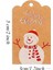 QY1422-50PCS 50-100PCS Merry Christmas Hediye Kraft Kağıt Etiketleri Noel Baba Kağıt Asma Etiketi Kar Tanesi Noel Ağacı Parti Dekor Etiket Hediye Etiketleri (Yurt Dışından) 3