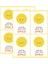 QY1357-24PCS 24-48PCS Sevimli Mini Gıda Ambalaj Çıkartmaları Karikatür Güneş Avokado Sandviç Dekorasyon Etiketi Kırtasiye Çıkartmalar (Yurt Dışından) 1