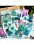 Stil 4 60 Adet/paket Dekoratif Sticker Vintage Dergisi Günlüğü Yeşil Bitki Yaprak Kağıt Retro Çiçek Çıkartmalar Scrapbooking Gevreği Kırtasiye (Yurt Dışından) 1