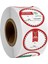 QY689-100PCS Merry Christmas Çıkartmalar 50-500PCS Elk Şeker Çanta Sızdırmazlık Etiketi Yılbaşı Hediyeleri Kutu Etiketi Yeni Yıl Noel Süsleri (Yurt Dışından) 3