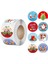 QY1575-300PCS 100-500PCS Merry Christmas Çıkartmalar Noel Baba Noel Desen Tasarım Noel Hediye Paketi Dekor Etiketleri 1 Inç (Yurt Dışından) 2