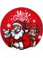 QY1575-100PCS 100-500PCS Merry Christmas Çıkartmalar Noel Baba Noel Desen Tasarım Noel Hediye Paketi Dekor Etiketleri 1 Inç (Yurt Dışından) 5