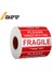 76X25MM - 1000PCS 100PCS Kırılgan Çıkartmalar Malları Lütfen Dikkatli Kullanın Uyarı Etiketleri Dıy Malzemeleri 76X25M 75X50MM 90X50MM 130X70MM (Yurt Dışından) 2