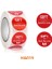 HA019 - 500 Adet 100-500 Adet 2.5 Cm/1 Inç Hediye Sadece Sizin Için Çıkartmalar Rulo Zarf Kırtasiye Mühür Etikel Iş (Yurt Dışından) 1