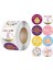 QY895-300PCS 100-500PCS 1 Inç Mutlu Paskalya Çıkartmalar Karikatür Tavşan Kağıt Etiket Mühür Etiket Parti Tavşan Hediye Paketleme Etiket Dekorasyon (Yurt Dışından) 4