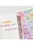 4 Sayfa Kawaii 4 Sayfa Alfabe Mektup Çıkartmalar Dıy Scrapbooking Planlayıcısı Dergisi Etiket Dekorasyon Kore Kırtasiye Ofis Malzemeleri (Yurt Dışından) 4