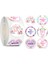 QY1902-300PCS 100-500PCS Yeni Yuvarlak Şekil 100PCS Mutlu Anneler Günü Hediyeleri Etiket Etiket Kraft Mutlu Doğum Günü Hediyeleri Etiket Etiketi (Yurt Dışından) 1