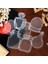 Bordo 20 Adet/paket Züccaciye Çıkartmalar Şeffaf Cam Konteyner Dekoratif Kırtasiye Günlük Albümü Scrapbooking Kolaj Malzemesi (Yurt Dışından) 2