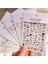 M 1 Adet Altın Kalp Scrapbooking Çıkartmaları Aşk Yapışkanlı Tırnak Çıkartmalar Kalpler Tırnak Çıkartmaları Kadınlar Için Dıy Tırnak Çıkartmaları, Telefon Süsü (Yurt Dışından) 3