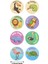 QY1615-500PCS 100-500PCS 8 Stilleri Yuvarlak Karikatür Hayvan Ödül Çıkartmaları Çocuklar Parti El Yapımı Scrapbooking Hediye Paketleme Mühür Etiket (Yurt Dışından) 3