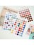 E Morandi Mor 48 P 1 Sayfalık Morandi Renkli Yuvarlak Nokta Çıkartmalar Çok Fonksiyonlu Dekoratif Kawaii Deco Etiket Dıy Günlüğü Albümü Etiket Kırtasiye Karalama Defteri (Yurt Dışından) 4