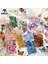 S102801 Mr.paper 40 Adet 8 Tasarım Kelebek Dekoratif Sticker Karalama Defteri Günlüğü Oyuncak Bitki Dekorasyon Albümü Dıy Kırtasiye Etiket (Yurt Dışından) 2