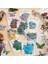 E 40 Adet Çeşitli Kelebek Dekoratif Su Geçirmez Çıkartmalar Sevimli Estetik Etiket Dıy Scrapbooking Esth Dekor Etiket Kırtasiye (Yurt Dışından) 3