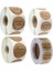 Kırmızı 500 Adet/rulo El Yapımı Aşk Yuvarlak 2.5 cm Karalama Defteri Kırtasiye Hediye Kutusu Şükran Günü Kraft Kağıt Dıy Sızdırmazlık Sticker (Yurt Dışından) 2