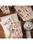 A2 1 Takım Vintage Ovmak Transferler Bitki Çıkartmalar Çiçek Dekorasyon Çıkartması El Sanatları Için Kumaş Günlük Kaydı Süt Scrapbooking Planlamacılar (Yurt Dışından) 5