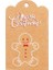QY1417-50PCS 50-100 Adet Merry Christmas Hediye Kraft Kağıt Etiketleri Noel Baba Kağıt Asmak Etiketi Kar Tanesi Noel Ağacı Parti Dekor Etiket Hediye Etiketleri (Yurt Dışından) 1