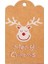 QY1423-50PCS 50-100PCS Merry Christmas Hediye Kraft Kağıt Etiketleri Noel Baba Kağıt Asma Etiketi Kar Tanesi Noel Ağacı Parti Dekor Etiket Hediye Etiketleri (Yurt Dışından) 1