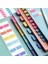 120 Adet Renkli Su Geçirmez Etiket Dizini Etiket Okul Ofis Için Tutkal Bırakmadan Defalarca Yapıştırın 9*2.8 Inç (Yurt Dışından) 3