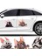 02 Sevimli Karikatür Köpek Araba Pencere Çıkartmaları Yavru Bulldog Çıkartmaları Araba Kapı Arka Cam Etiketi Komik Hayvan Vinil Çıkartması 12*14CM (Yurt Dışından) 2