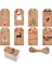 QY1430-100PCS 50-100PCS Merry Christmas Etiketler Kraft Kağıt Kartı Hediye Etiketi Dıy Asın Etiketleri Hediye Paketleme Dekor Hediye Kartı Noel Malzemeleri Yanadır (Yurt Dışından) 2