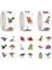 QY1615-100PCS 50-500PCS Sevimli Hayvan Dinozor Çıkartmalar Çocuklar Için 1 Inç Çocuk Oyuncak Oyun Çıkartmaları Doğum Günü Sınıf Partisi Ödül Dekorasyon (Yurt Dışından) 5