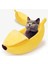 Yeşil 40X15X10 cm Muz Kedi Yatak Ev Sevimli Muz Köpek Yastık Köpek Kulübesi Sıcak Yumuşak Pet Bahis Kedi Malzemeleri Mat Yataklar Kediler Yavru (Yurt Dışından) 3