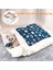 F Kalınlaştırmak S 45X30CM ZK20 Kedi Yatak Sıcak Sevimli Kedi Uyku Tulumu Derin Uyku Mağarası Kış Çıkarılabilir Pet House Yatak Kedi Kumu Yastık Yastık ile (Yurt Dışından) 2