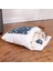 Mavi L 65X50CM Japon Kediler Yastıklı Yatak Kış Sıcak Kedi Mağara Evi Artı Kadife Köpek Evcil Hayvan Yatakları Derin Uyku Kediler Mat Uyku Tulumu Yuva Yastığı (Yurt Dışından) 5