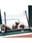 Pembe 46X60X35CM Kedi Hamak Pencere Yatak Pet Yaz Hamak Yatak Ev Yatak Oturma Odası Vantuz Duvar Asılı Pet Mesh Nefes Hamak Yatak (Yurt Dışından) 5