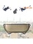 Gri Mat 68CMX28CM Kedi Pencere Yatağı Monte Pot Yatak Hamak Mat Kedi Şezlong Levrek Yastık Gelincik Chinchilla Için Vantuzlu Asılı Raf Koltuk (Yurt Dışından) 4