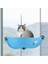 Mavi L Sıcak Satış Evcil Hayvan Hamak Yatakları Rulman 20 kg Kedi Pencere Şezlong Emme Hamak Pet Kedi Pencere Raf Rahat Kedi Gelincik Pet Yatak (Yurt Dışından) 1