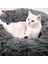Kırmızı 60 cm Nonor Süper Yumuşak Kedi Yatağı Büyük Büyük Küçük Köpek Kedi Evi Yuvarlak Peluş Mat Kanepe Köpek Yastık Mat Taşınabilir Kedi Malzemeleri (Yurt Dışından) 3