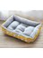 E 50X40 cm Sevimli Kedi Yatak Sıcak Pet House Yavru Mağara Yastık Konfor Kedi Evi Köpek Sepeti Çadır Yavru Yuva Küçük Köpek Mat Malzemeleri Kediler Için Yatak (Yurt Dışından) 1