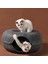 Koyu Gri 60X60X27CM Evcil Kedi Yatak Yavru Köpek Interaktif Oyun Tüneli Kapalı Eğitim Oyuncak Kediler Donuts Ev Sepeti Yuva Evcil Hayvan Aksesuarları Malzemeleri (Yurt Dışından) 3