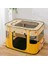 Orange M 70X55X45CM Tatlı Kedi Yatak Sepeti Rahat Yavru Şezlong Yastık Kedi Evi Çadır Doğum Odasında Yavru Köpekler ve Yavru Kediler Için Katlanır Çadır Kedi Evi (Yurt Dışından) 1