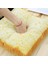 Tost 40X40X7CM S Yüksek Kopya Tost Kedi Yatağı, Ekmek Evcil Hayvanlar Için Uyku Yastığı Yavru Kedi ve Küçük Köpekler, Kedi Köpek Yuva Yatak, Köpek Yavrusu Termal Uyku Pedleri (Yurt Dışından) 4