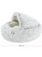 Pembe Uzun Peluş 40CM 2 In 1pet Köpek Kedi Yatak Yuvarlak Peluş Kedi Sıcak Yatak Evi Küçük Köpekler Kediler Için Yumuşak Uzun Peluş Yatak Yuva Çörek Isınma Uyku Yatağı (Yurt Dışından) 2