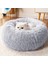 Mavi 50CM Donut Kedi Yatak Yuvarlak Peluş Pet Yatak Kediler Köpekler Için Pet Derin Uyku Yuvası Yumuşak Sıcak Yavru Mağara Köpek Kulübesi Kanepe Kedi Uyku Yatak (Yurt Dışından) 3