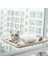 Haki Pet Vantuz Asma Kedi Hamak Yavru Kedi Tırmanma Çerçevesi Sonbaharkış Pet Yatak Kedi Hamak Çıkarılabilir Yıkanabilir Kedi Yuvası (Yurt Dışından) 1
