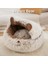Kahverengi Ayı 40X40CM Kış Uzun Peluş Pet Kedi Yatağı Yuvarlak Kedi Yastık Kedi Evi 2 In 1 Sıcak Kedi Sepeti Kedi Uyku Tulumu Kedi Yuva Kulübesi Küçük Kedi Köpek Için (Yurt Dışından) 1