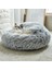 Pembe Uzun Peluş 40X40 cm Kış Uzun Peluş Pet Kedi Yatağı Yuvarlak Kedi Yastık Ev Sıcak Kedi Sepeti Kedi Uyku Tulumu Kedi Yuva Kulübesi 2 In 1 Küçük Köpek Kedi Için (Yurt Dışından) 1