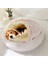 Pembe Uzun Peluş 40X40 cm Kış Uzun Peluş Pet Kedi Yatağı Yuvarlak Kedi Yastık Ev Sıcak Kedi Sepeti Kedi Uyku Tulumu Kedi Yuva Kulübesi 2 In 1 Küçük Köpek Kedi Için (Yurt Dışından) 5
