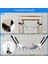 Sarı S 38X35CM Ayarlanabilir Askılı Kedi Asılı Hamak Çift Taraflı Evcil Hayvan Kafesi Hamak Asılı Yatak Küçük Hayvanlar Için Uykulu Ped Dinlenme Evcil Hayvanlar (Yurt Dışından) 5