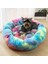 Z-Gökkuşağı 70 cm Yumuşak Köpek Yatağı Kedi Yatakları Kedi Uyku Peluş Mat Yastık Yavru Yuva Kanepe Köpek Yavrusu Için Renkli Kabarık Sıcak Rahat Pet Yatak (Yurt Dışından) 5