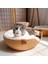 36CMX36CM 222 Pet Yatak Kedi Mat Kennel Köpek Yatakları Kanepe Bambu Dokuma Dört Mevsim Rahat Yuva Sepetleri Su Geçirmez Çıkarılabilir Yastık Uyku Tulumu (Yurt Dışından) 1